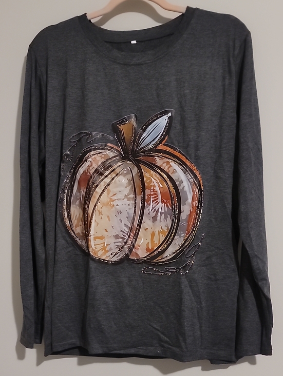 Amazon Tops - Pumpkin Tee